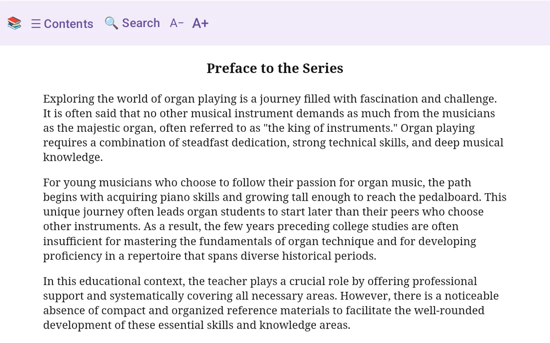 An EPUB page in DeepMargin under the reading toolbar